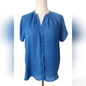 H&M Lightweight Blue Top